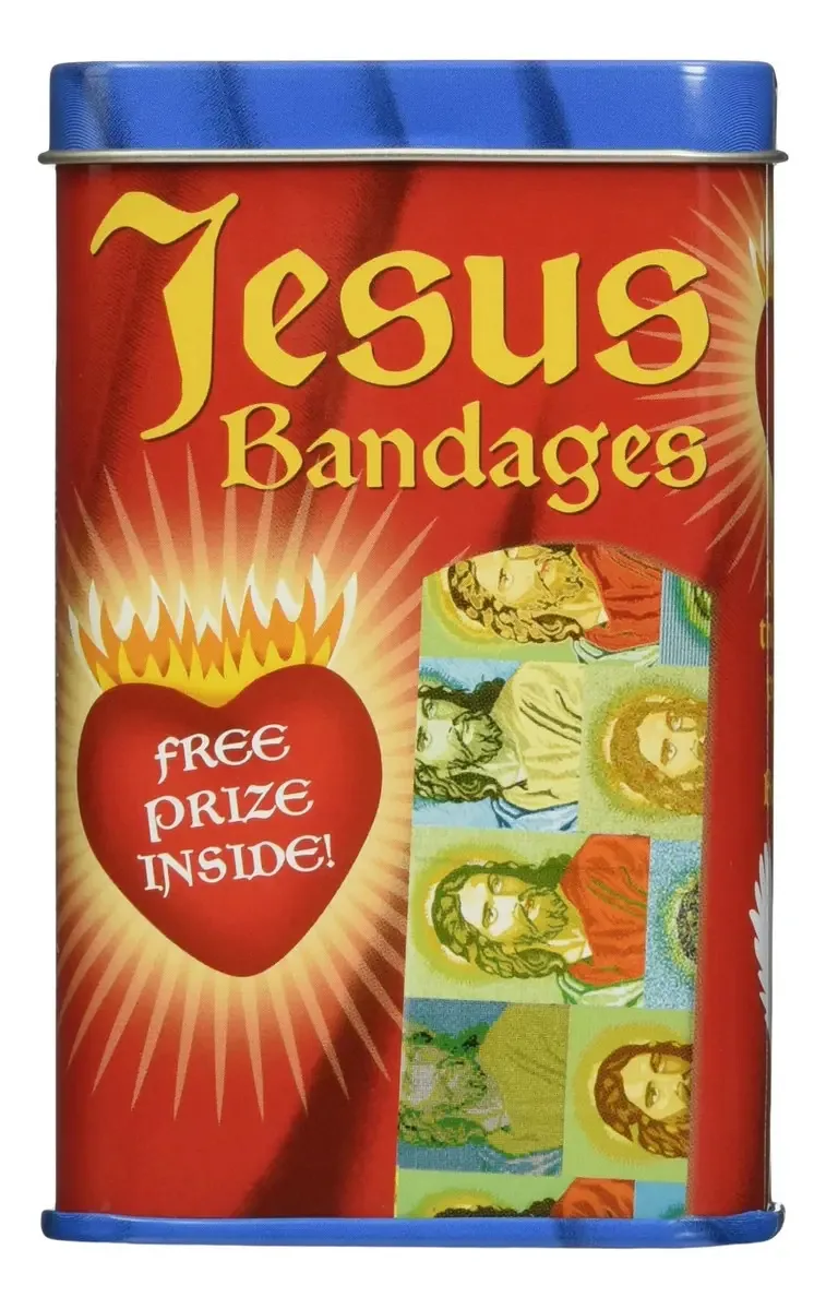Bandagens adesivas., Jesus