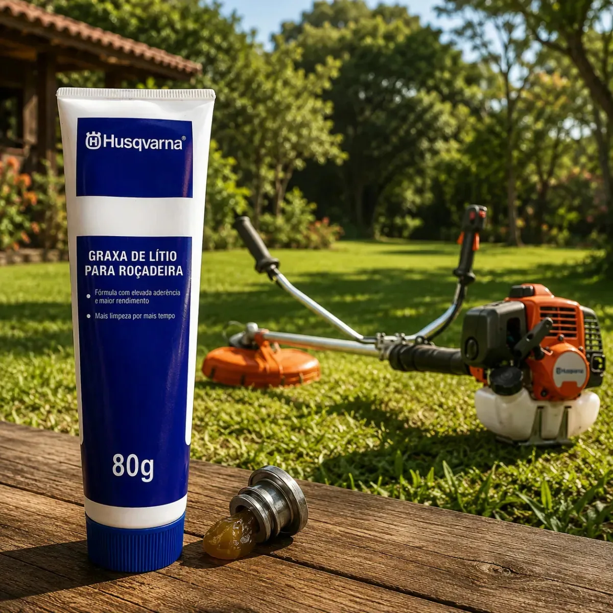 Graxa De Lítio Husqvarna Para Roçadeira 80g