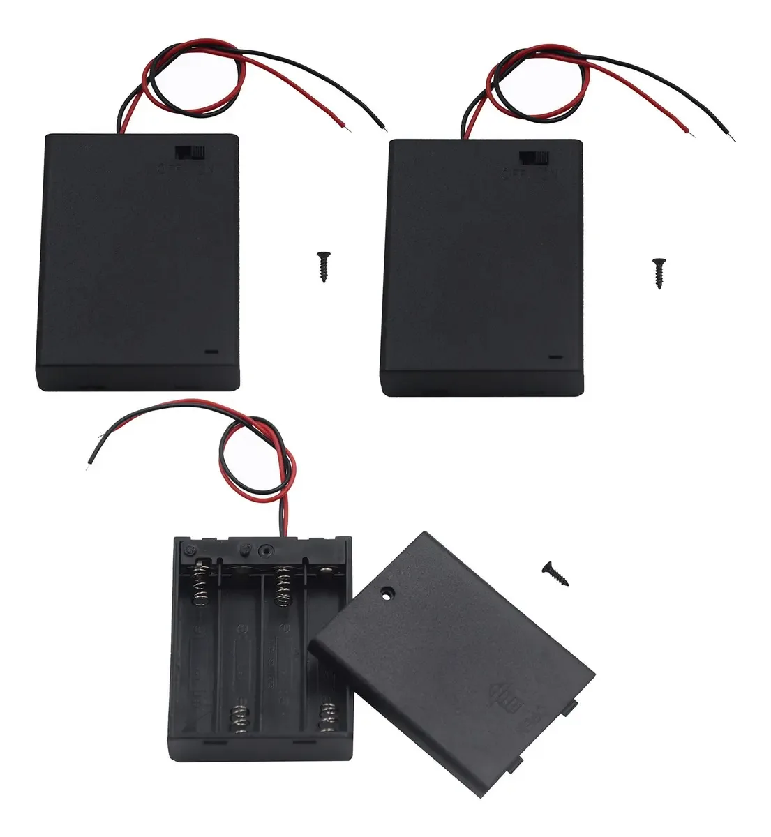Suporte De Bateria Com Interruptor 3