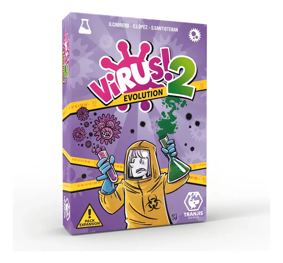 Vírus 2! Desenvolvimento intelectual, jogo de cartas familiar, jogo de tabuleiro
