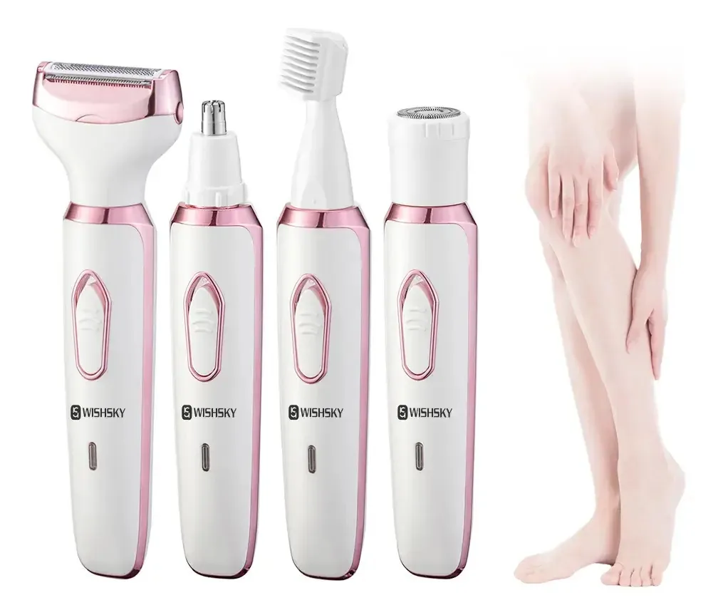Depiladora elétrica Aiyinsmart Depiladora facial para mulheres: barbeador, barbeador, barbeador elétrico, biquíni