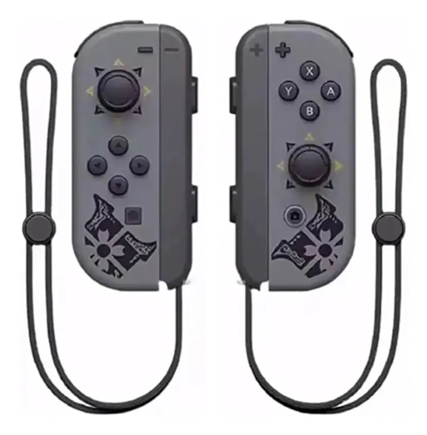 Controles de joystick compatíveis para Nintendo Switch - cor prata