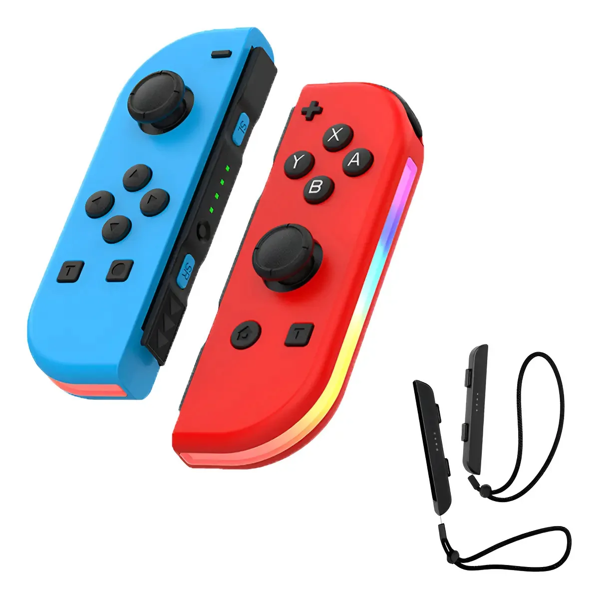 Controles de joystick para Nintendo Switch: cores, cor: azul claro