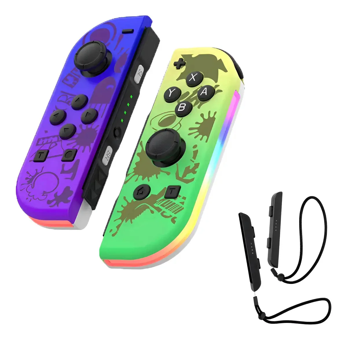 Controles de joystick para Nintendo Switch Cores Cor: rosa