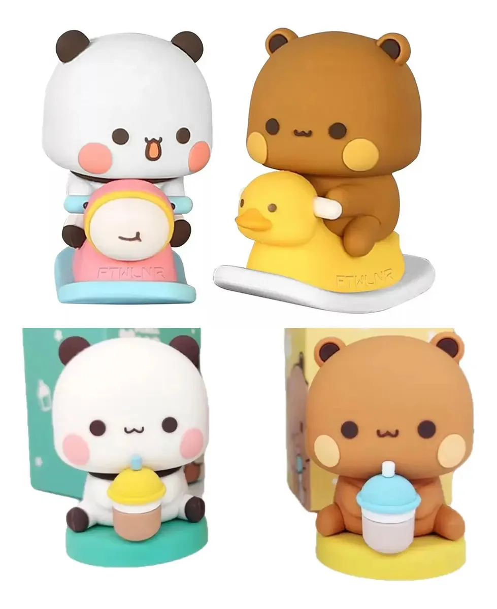 Coleção de 4 bonecos Bear Doll Kit para meninos Toymany Toys For Girls Boys Dncoboycolo