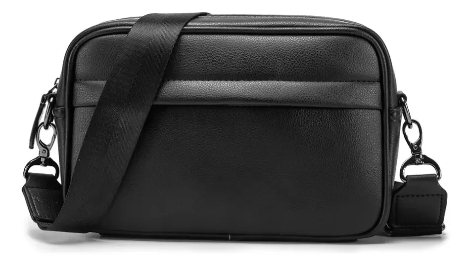 Bolsa de ombro tiracolo de couro masculina Bolsa de ombro