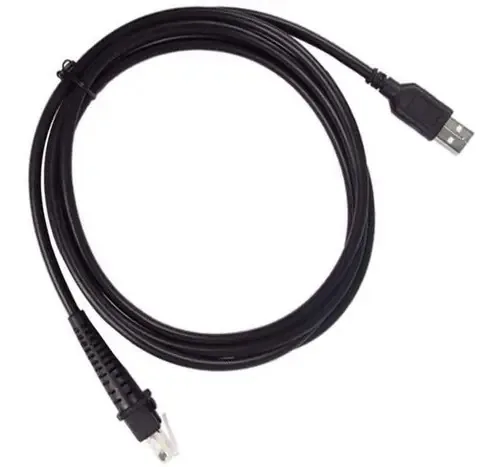 Cabo USB para scanner de código de barras Datalogic D100