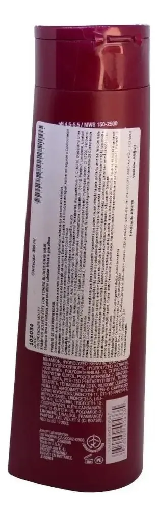 Joico Color Endure Violet Shampoo Para Cabelos Loiros- 300ml