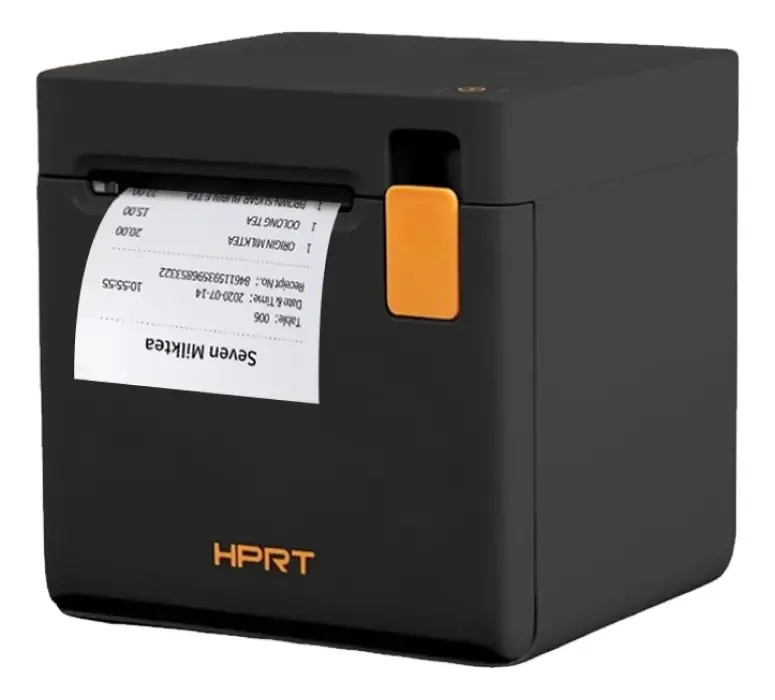 Hrpt Tp585l impressora térmica preto e laranja
