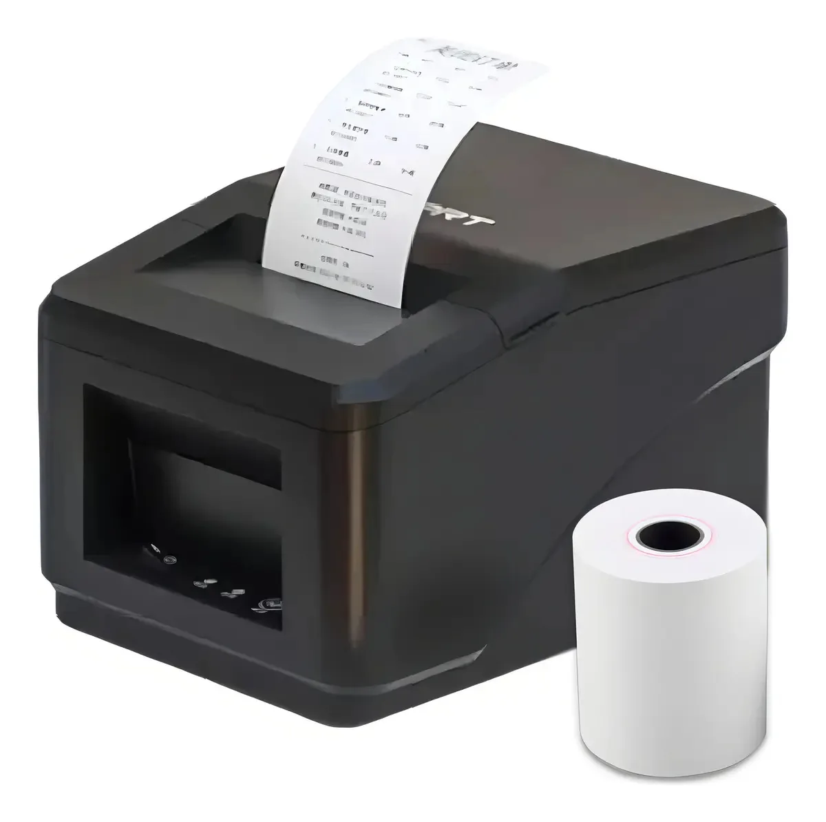 Impressora térmica fiscal não tributária Comandera Tp582 Tp582 de 58 mm aprovadas (a-b) Recibos Quiosque de gastronomia Restaurantes Bilhete Gaveta de dinheiro USB + rolo de papel térmico contínuo