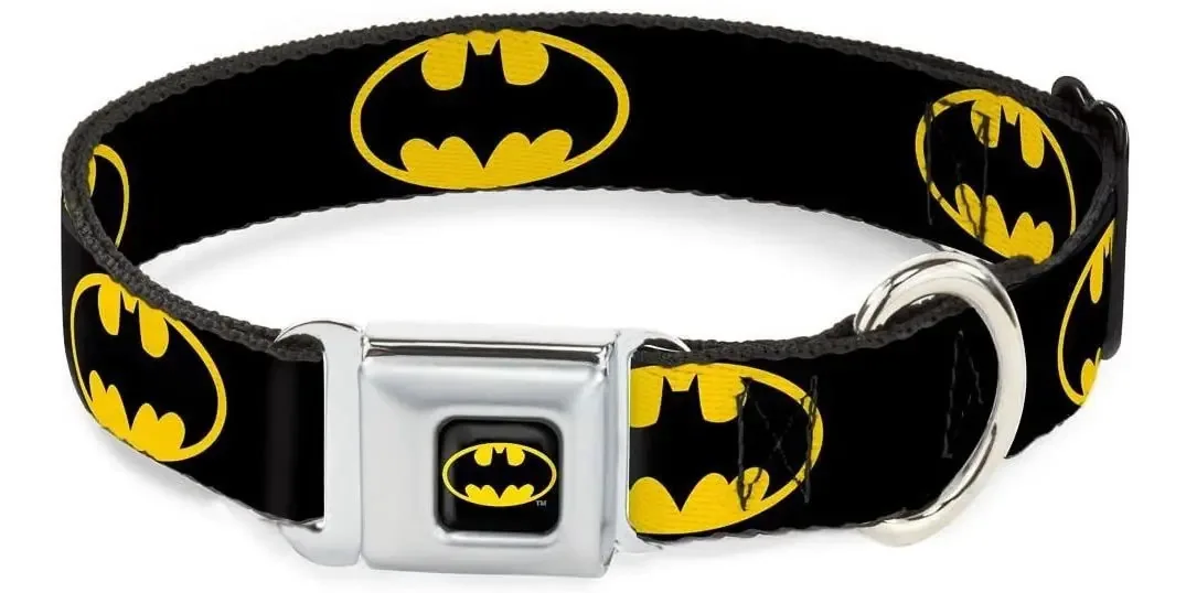Coleiras para cães Batman Caped Crusader com fivela