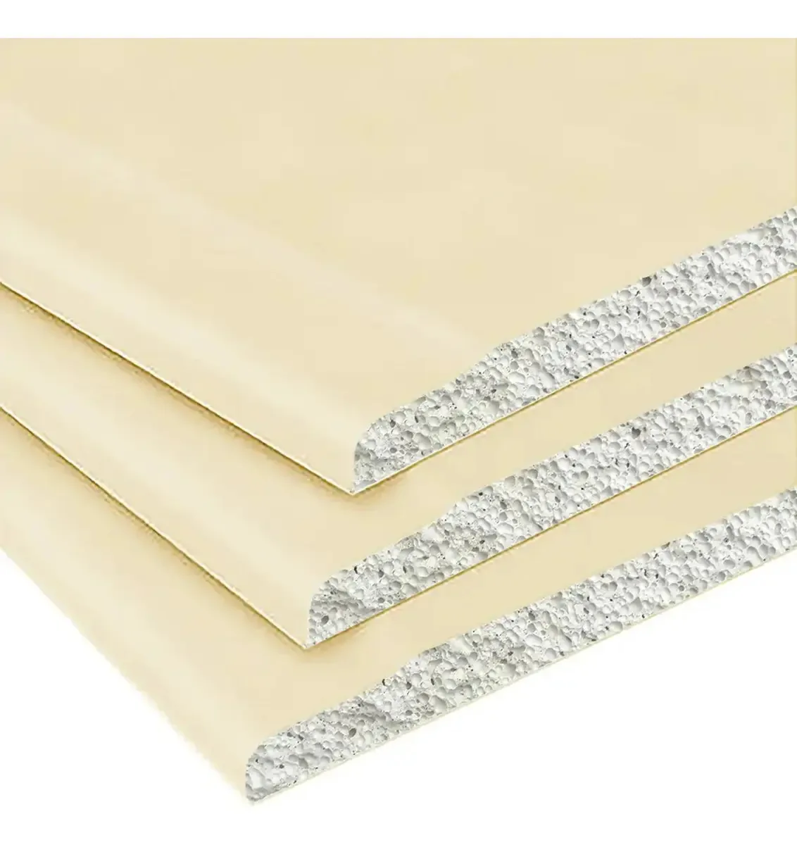 Placa de gesso Novoplack Std de alto desempenho 9,5 mm 1,2 x 2,4 Mt