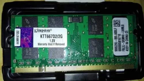 Memória RAM 2GB 1 Kingston KTT667D2/2G