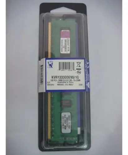 Memória RAM ValueRAM 1GB 1 Kingston KVR1333D3E9S/1G
