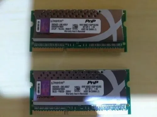 Memória RAM 8GB 2 HyperX KHX1866C11S3P1K2/8G