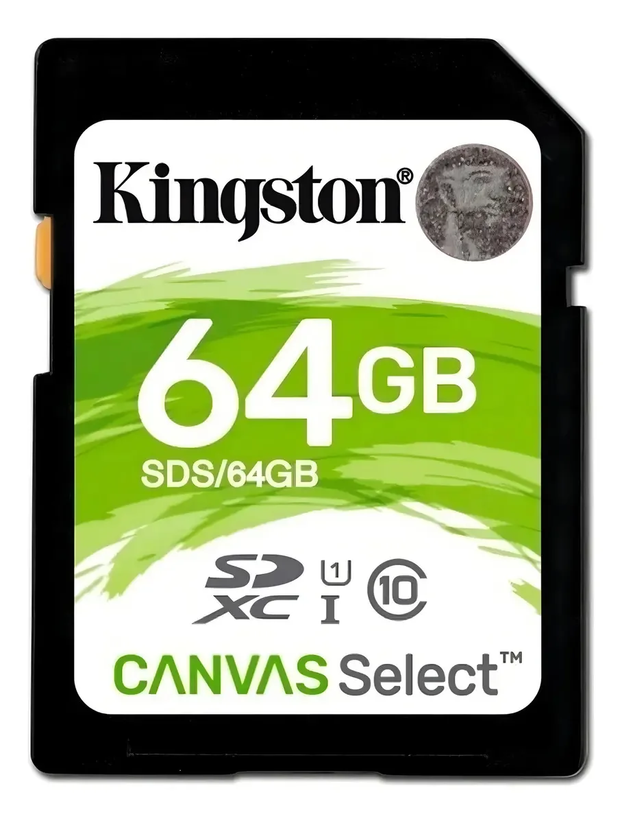 Cartão de memória Kingston SDS Canvas Select 64GB