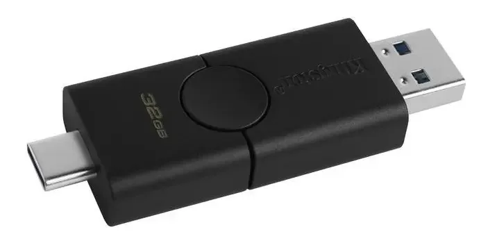 Pen Drive 32gb Kingston Datatraveler Duo Tipo A + Tipo C