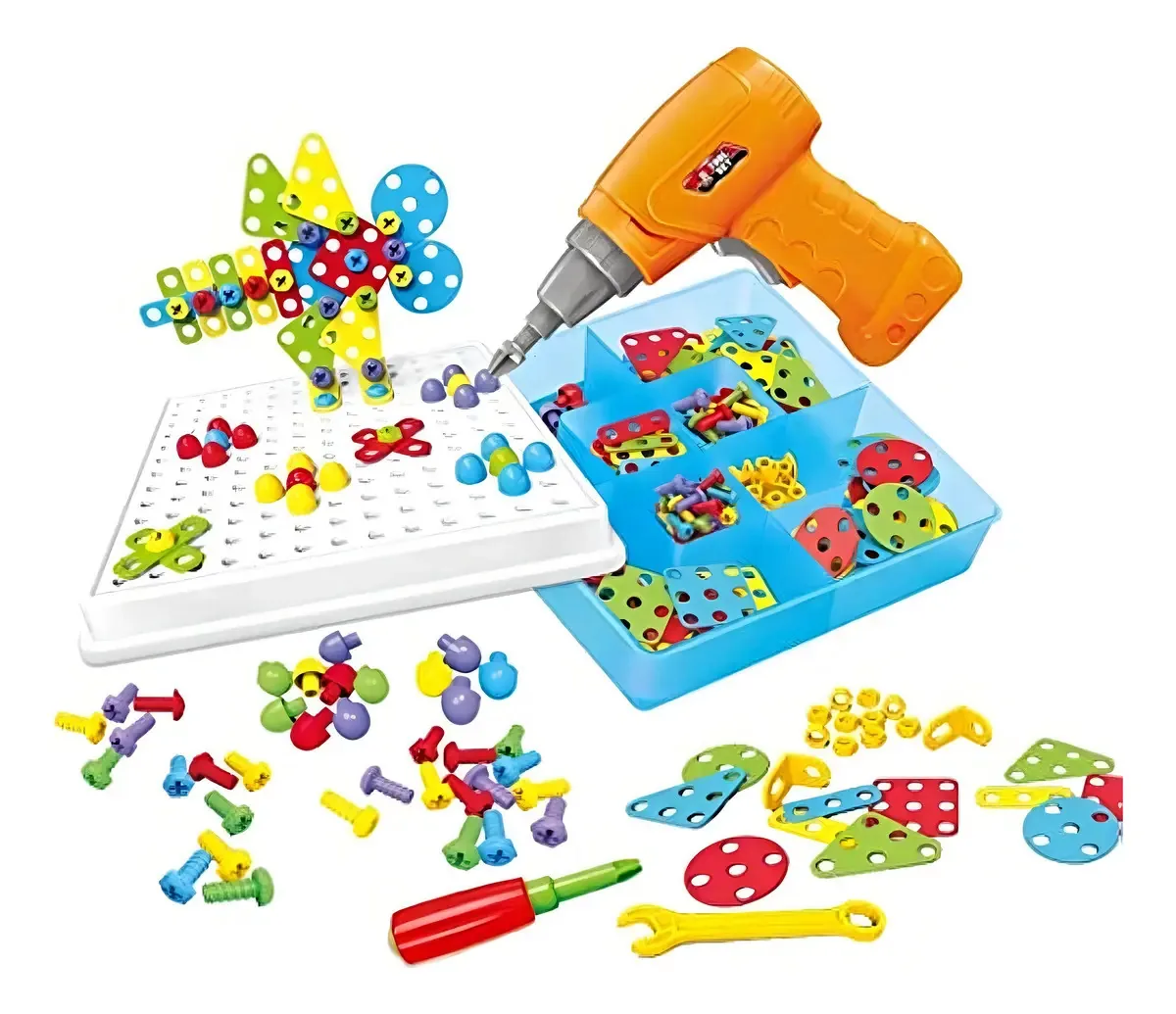 Brinquedos educativos de design e perfuração Brinquedos