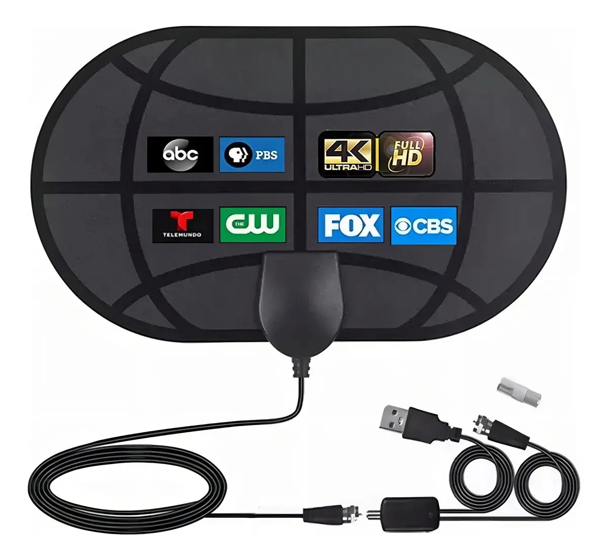 Antena de TV digital Hdtv interna 4K 1080p
