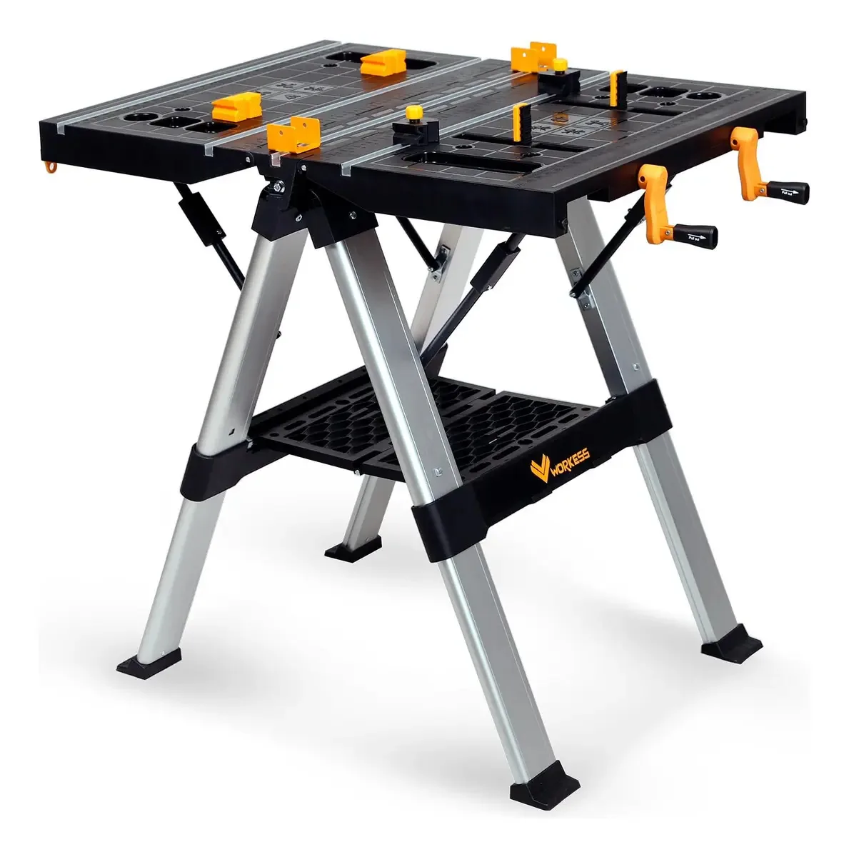 Mesa de Trabalho Portátil e Cavalete Dobrável Ajustável