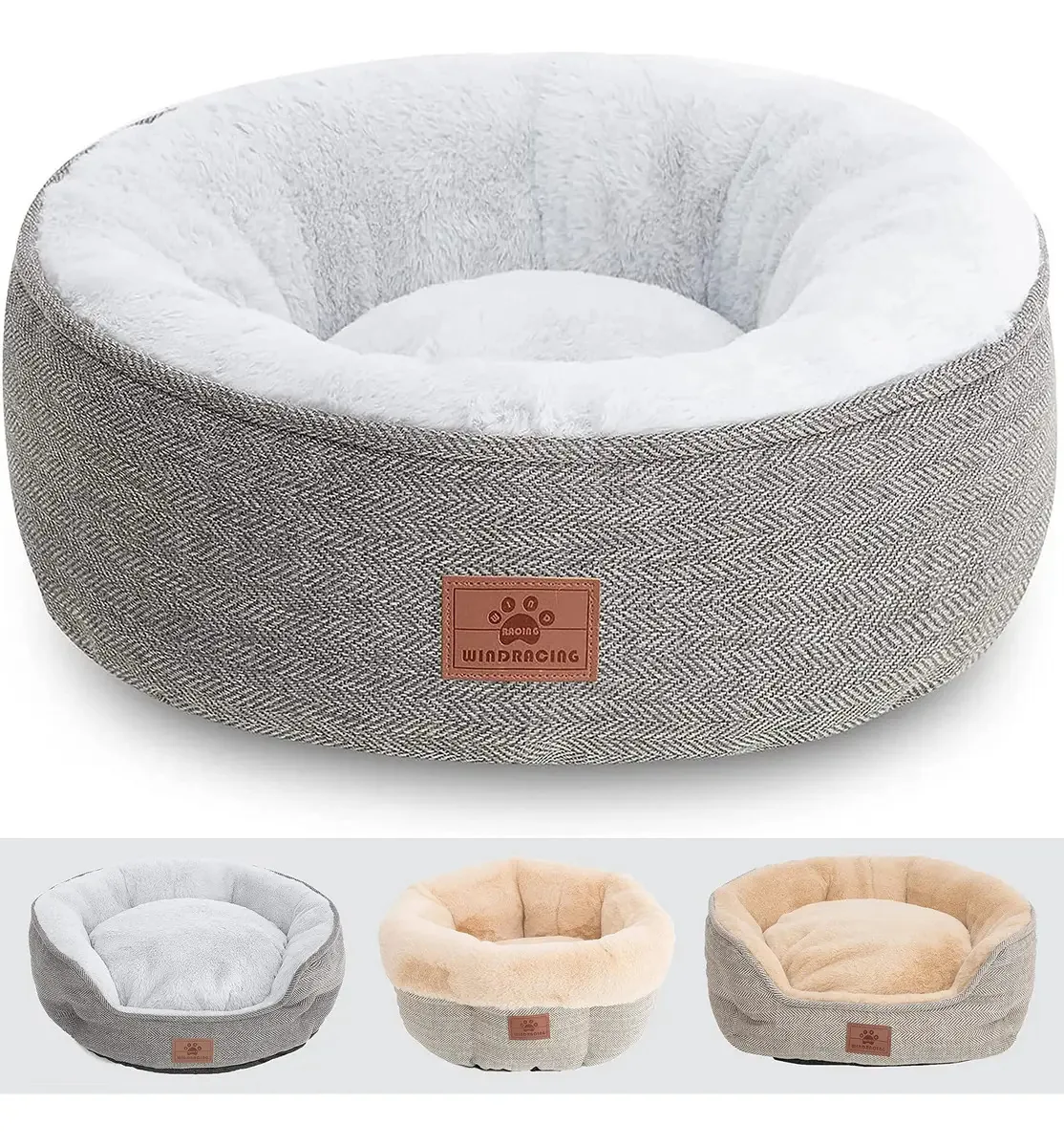 Camas Para Gatos De Interior, Cama Para Perros Pequeños, Camas Para Perros Abrazables, Cama Calmante Para Perros, Cama Para Mascotas, Suave Y Acogedora Cama Para Cachorros Para Perros