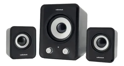 Alto-falantes Radioshack para PC e subwoofer USB 2.0, 11w