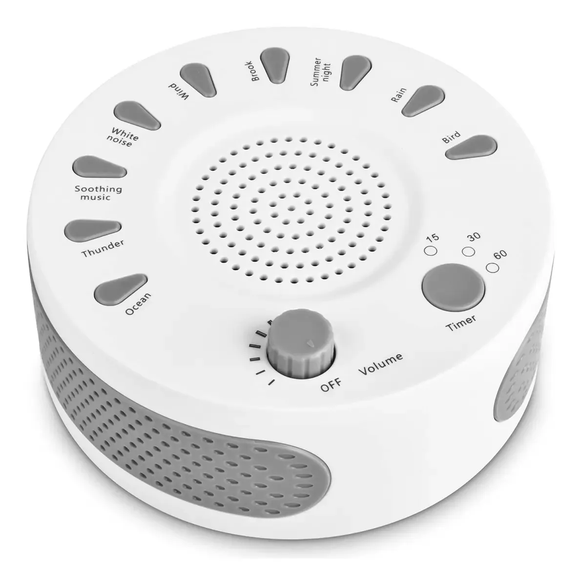 Máquina de ruído branco, máquina portátil de terapia de som