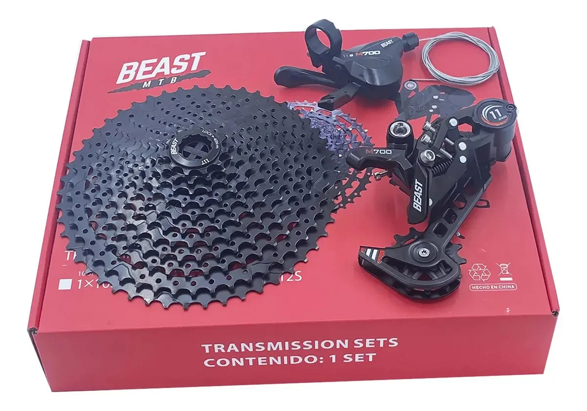 Grupo de transmissão de bicicletas BEAST 1X11