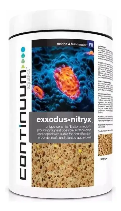 Filtro Biológico Continuum Nitryx para Aquário, 1000 mL