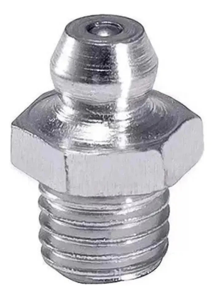 Graxeira De Aço Zincado Reta 3/8 Fiontar