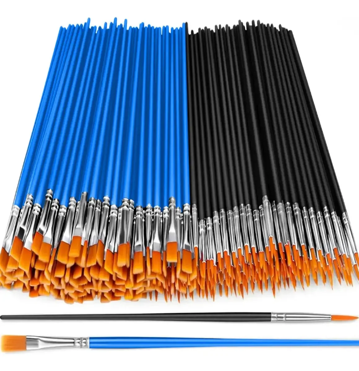 Conjunto Kimwood: 200 pincéis para desenhar aquarela, óleo acrílico, pincéis de guache, tintas a óleo, pincéis para pintura, tinta acrílica, óleo, aquarela, guache