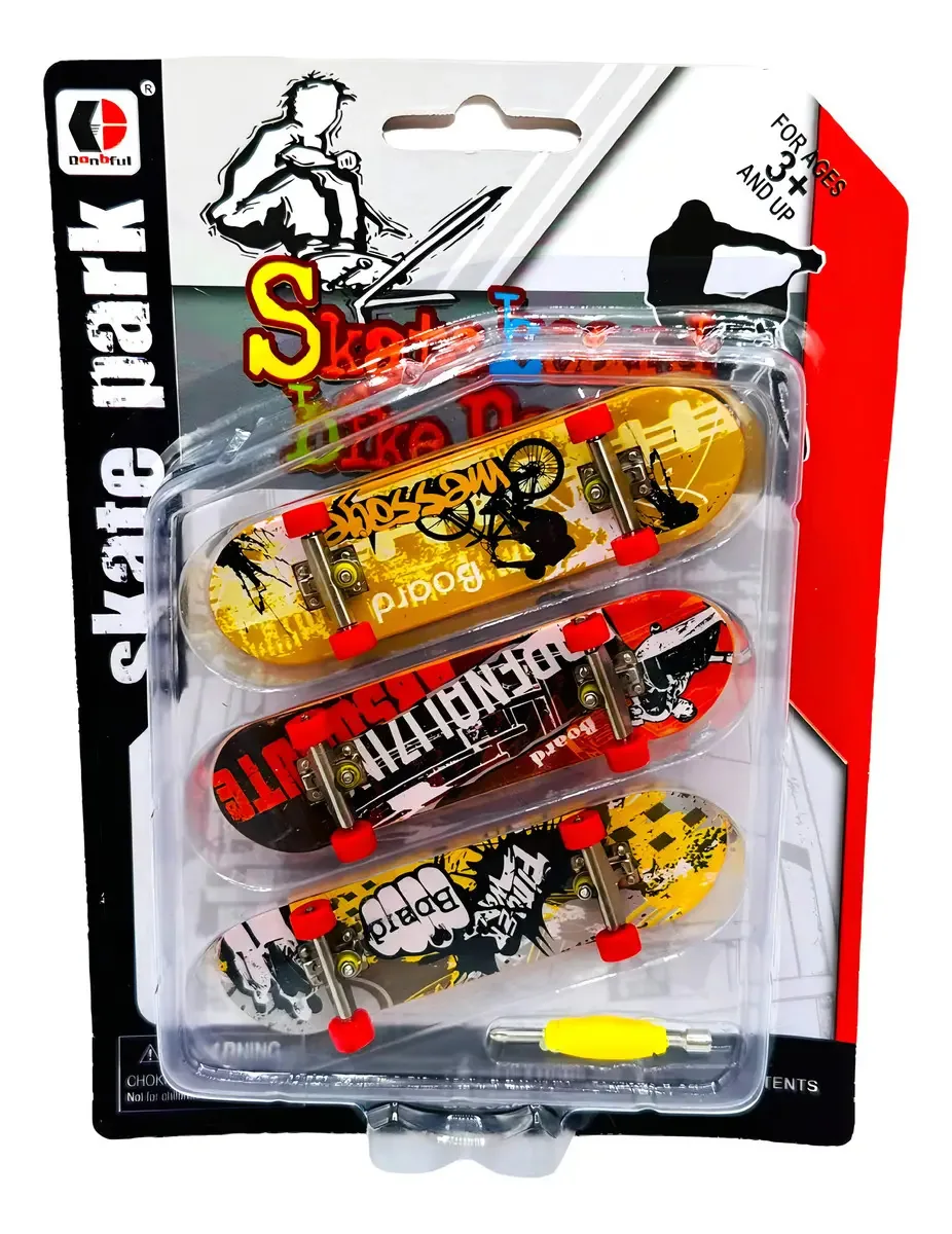 Conjunto de mini skates X3