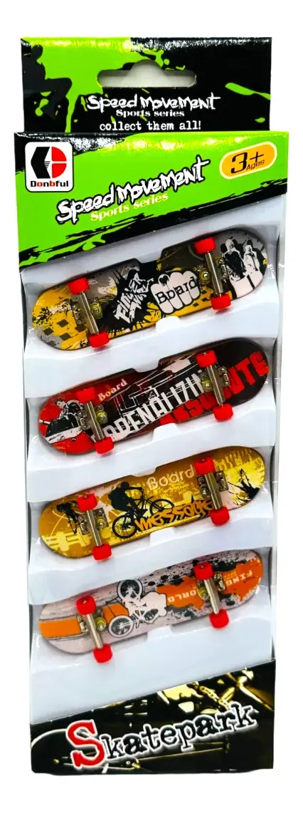 Conjunto de mini skate X4