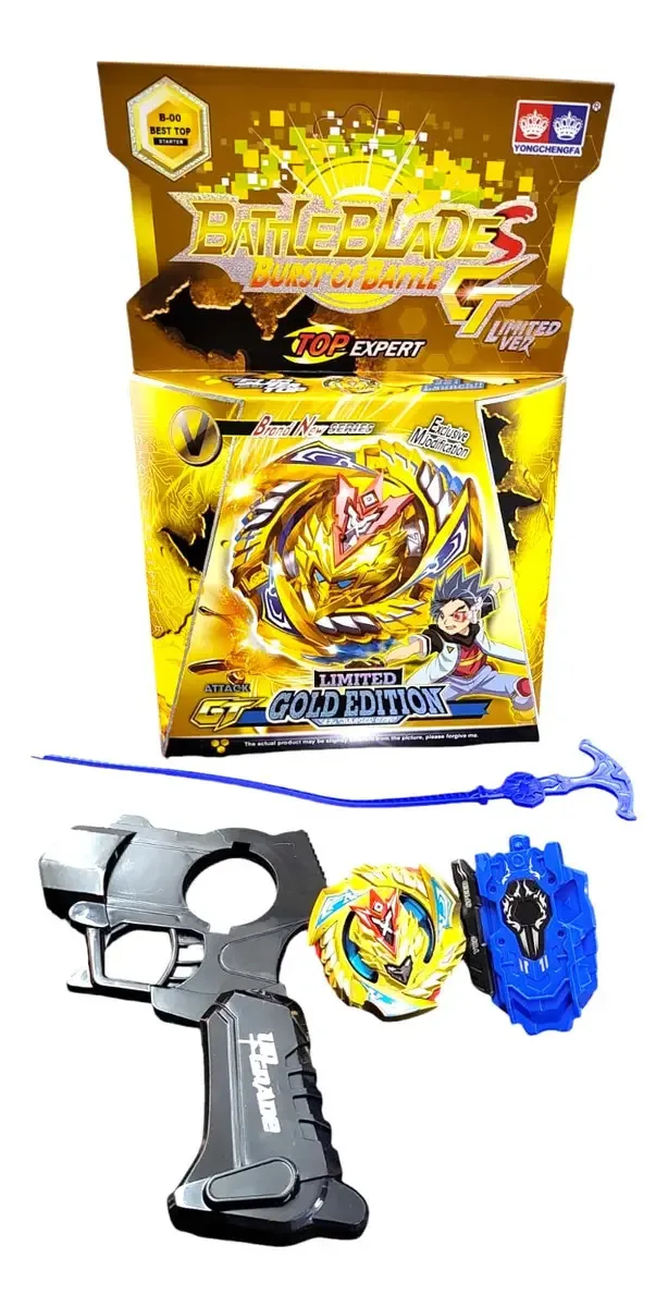 Blusa giratória Jeg Pistol Battleblade Gold Edition