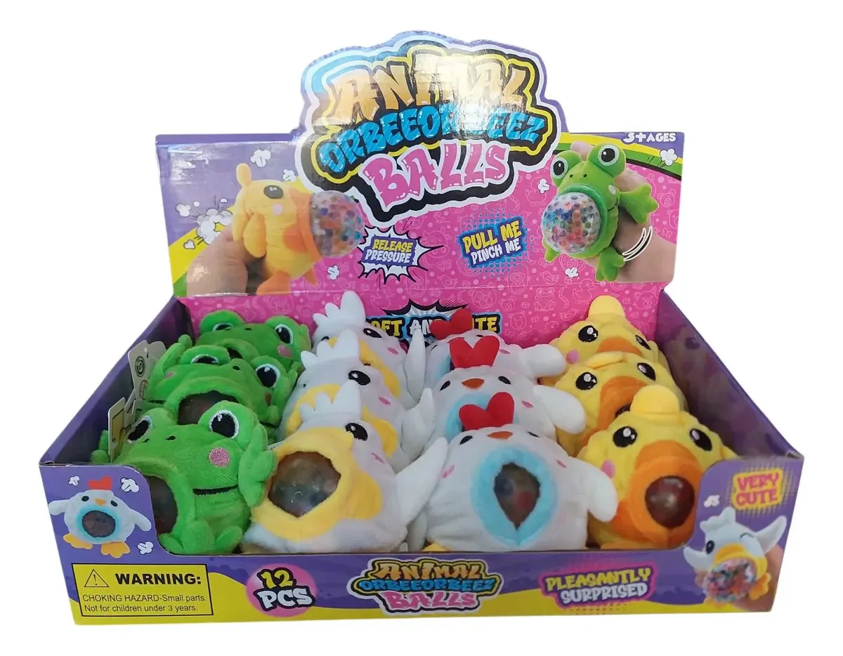 Esprema animais com Orbeez Chico - Diversos