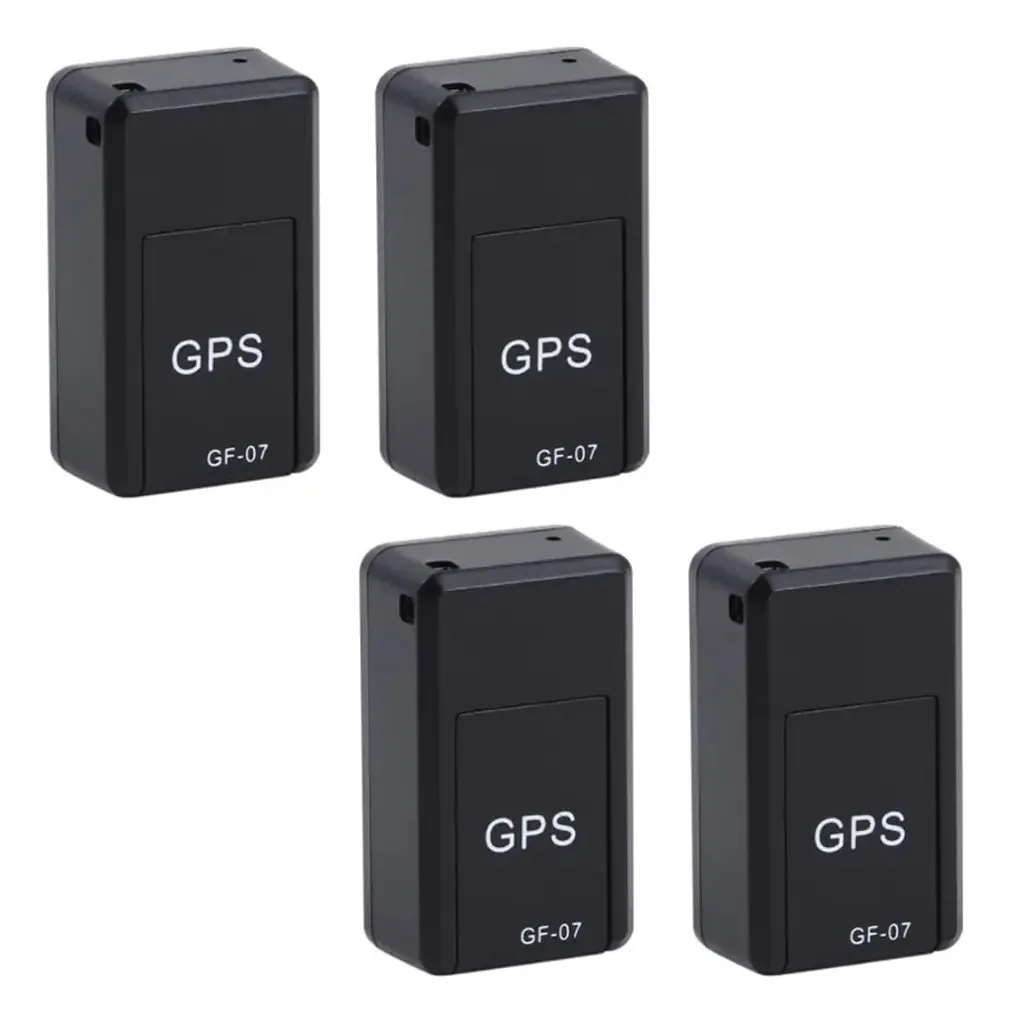 Pacote Magik de 2 a 4 rastreadores GPS globais em tempo real para mini localizador magnético de carros, caminhões e veículos (pacote com 4)