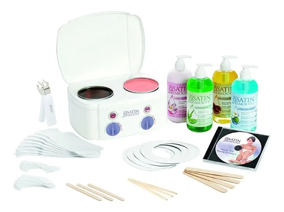 Kit de aquecedor de cera dupla de cetim, SSW11ckit