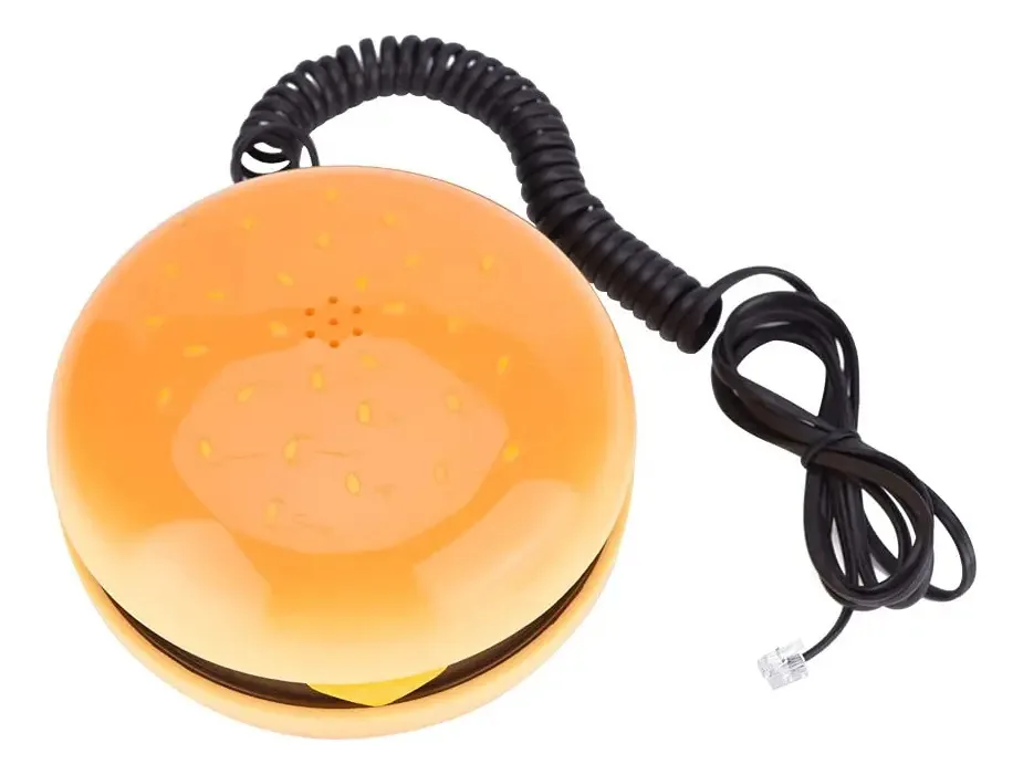 Telefone fixo aconchegante Wisoquan805CV3DP7506 - cor laranja