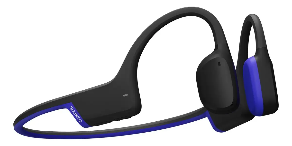 Fones de ouvido de natação sem fio Bluetooth de tipo aberto Ip68 à prova d'água, 10 horas de duração da bateria, conectividade Bluetooth 5.3, reprodutor MP3 Suunto Aqua Light de 32 GB
