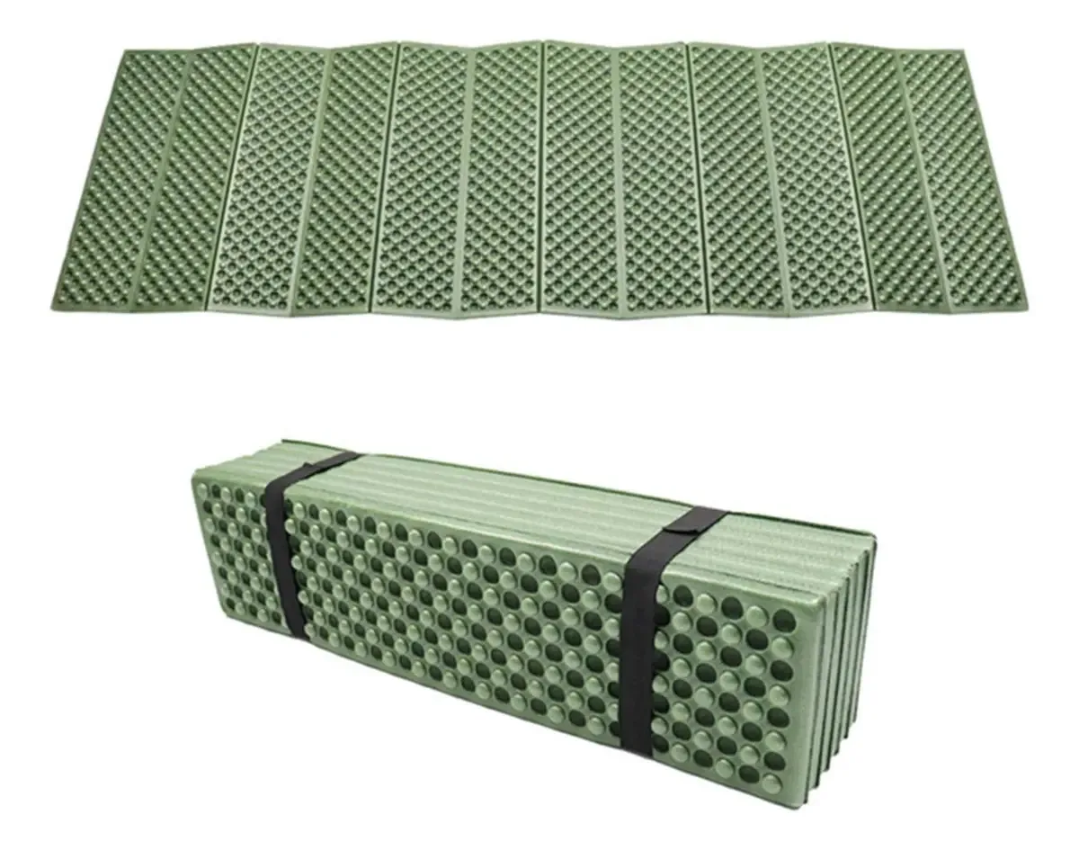 Colchão de Camping Pisole - Tapetes de Espuma para Camping, Almofada para Dormir para Camping, Colchão para Camping Super Macio, Ultraligeiro e Impermeável para Mochileiros, Caminhadas, Barracas