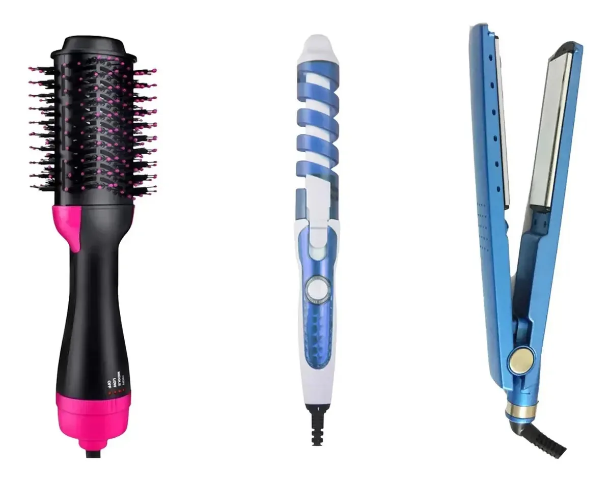 Escova secadora rotativa elétrica 2 em 1 Volumizing 360 One Step