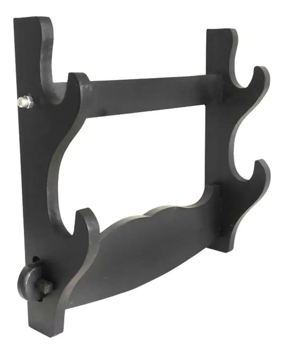 Nanyaciv Suporte Katana | Gancho Para Espadas Suporte De Parede Samurai Swords Stand, Suporte De Exibição De Facas Sólido, Suporte Katana Suporte De Exibição Preto