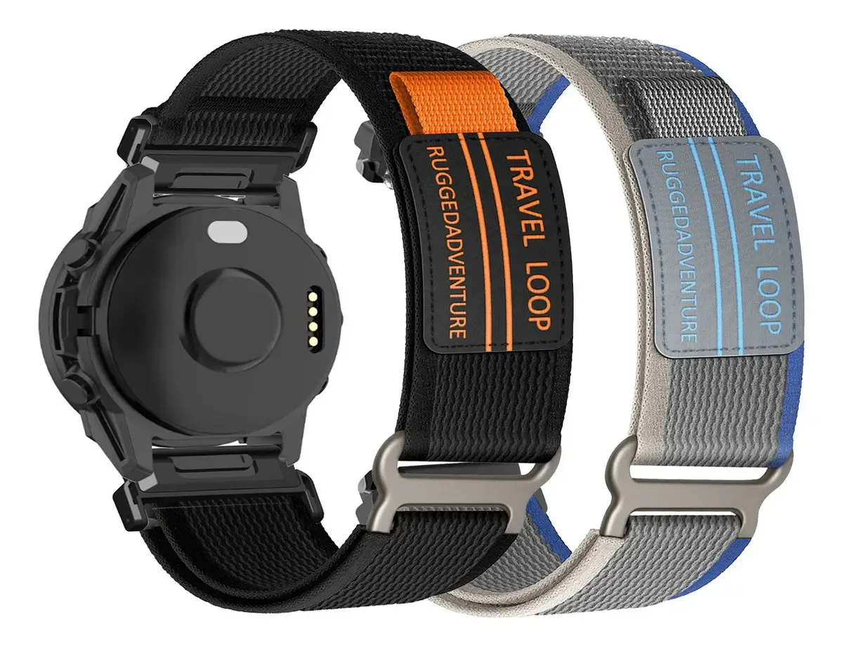 2 pulseiras de nylon para Garmin Descent G2 Color C