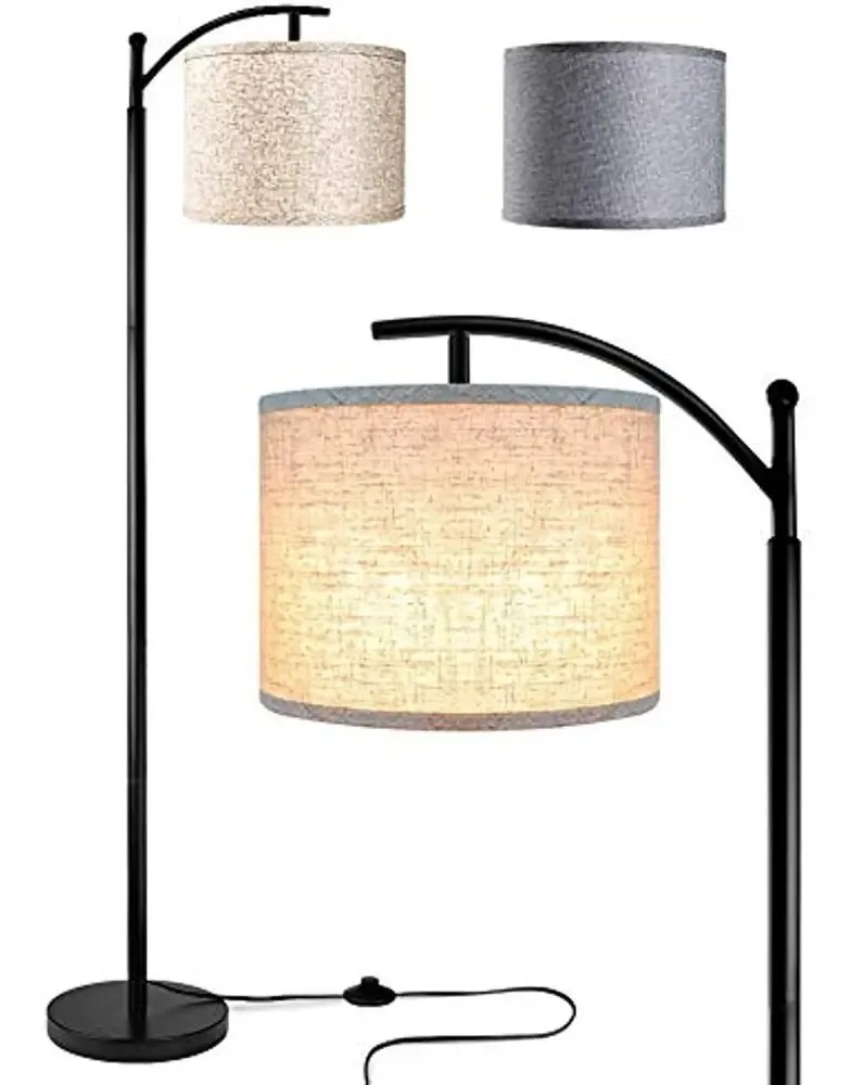 Luminária de chão Rottogoon para sala de estar, luminária de chão