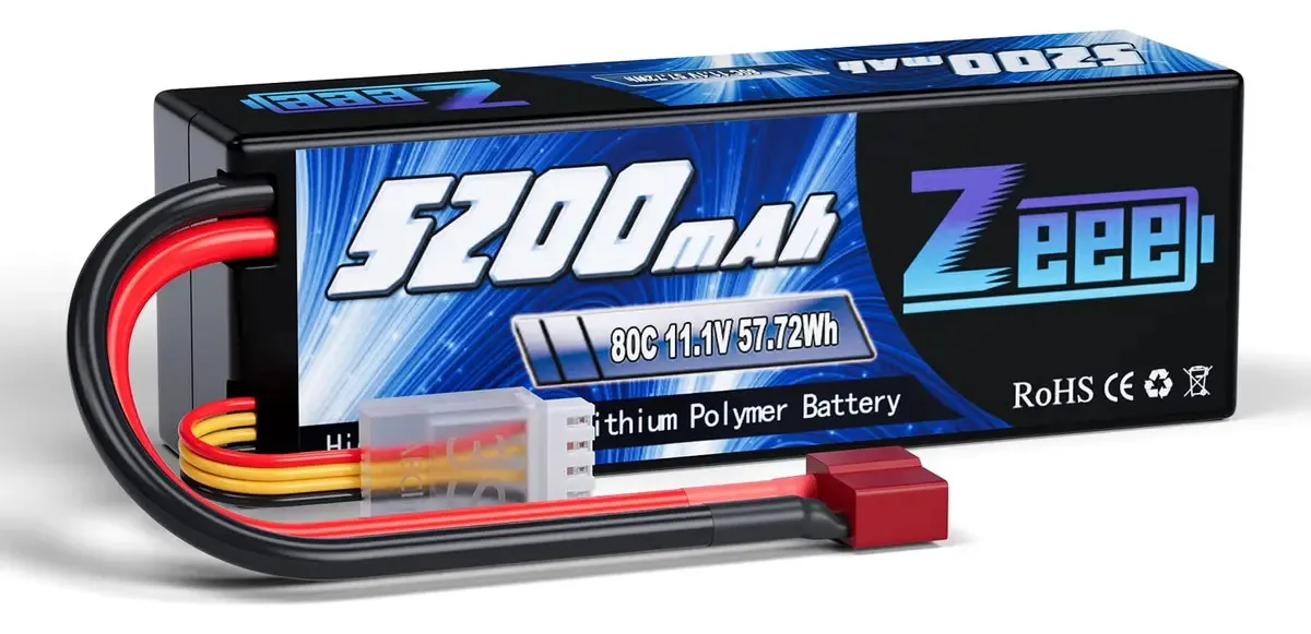 Bateria rígida de 5200mAh 11.1V 80C para RC