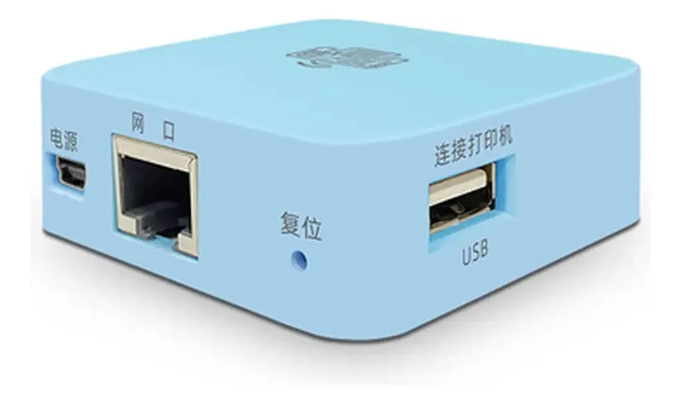 Servidor de Impressão Usb 2.0 de Porta Única Fast Ethernet Impressora Local Compartilhamento em Rede Impressão