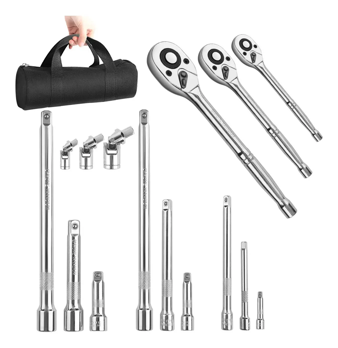 Conjunto de ferramentas mecânicas Autocle Dice 16pcs Hotu