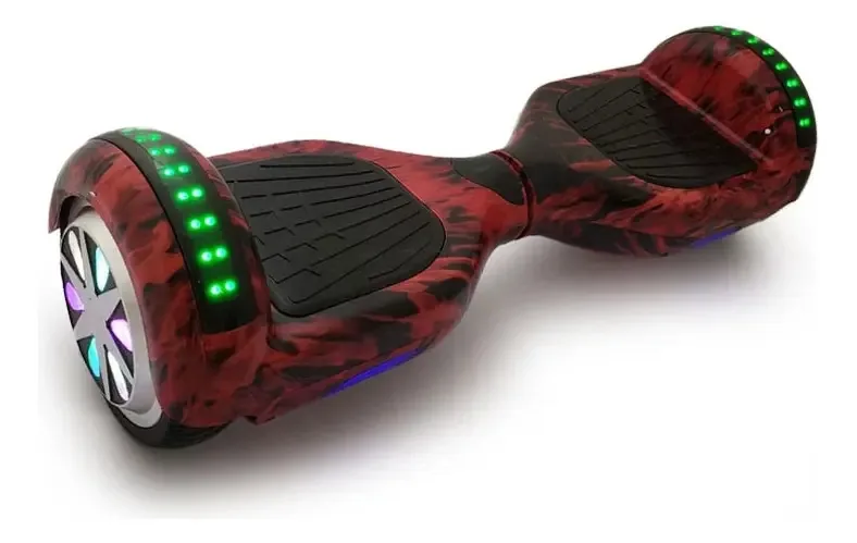 Hoverboard 6.5 Full Leds Fogo Bluetooth Com Controle