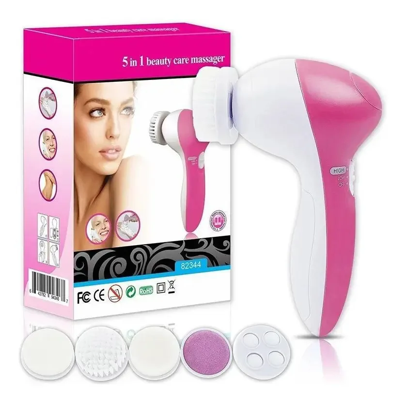 Aparelho Massageador Portátil 5 Em 1 Limpeza Facial