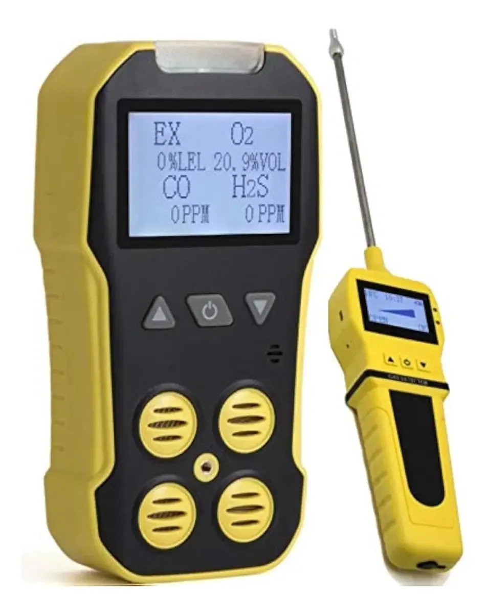 Analisador multigás O2 Co H2s Detector de gás Lel Refillab